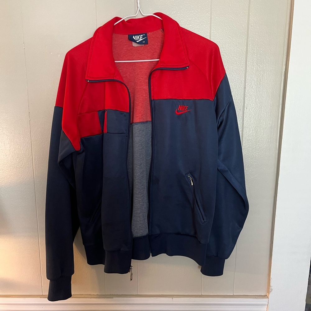 Nike Men's Red and Blue Jacket